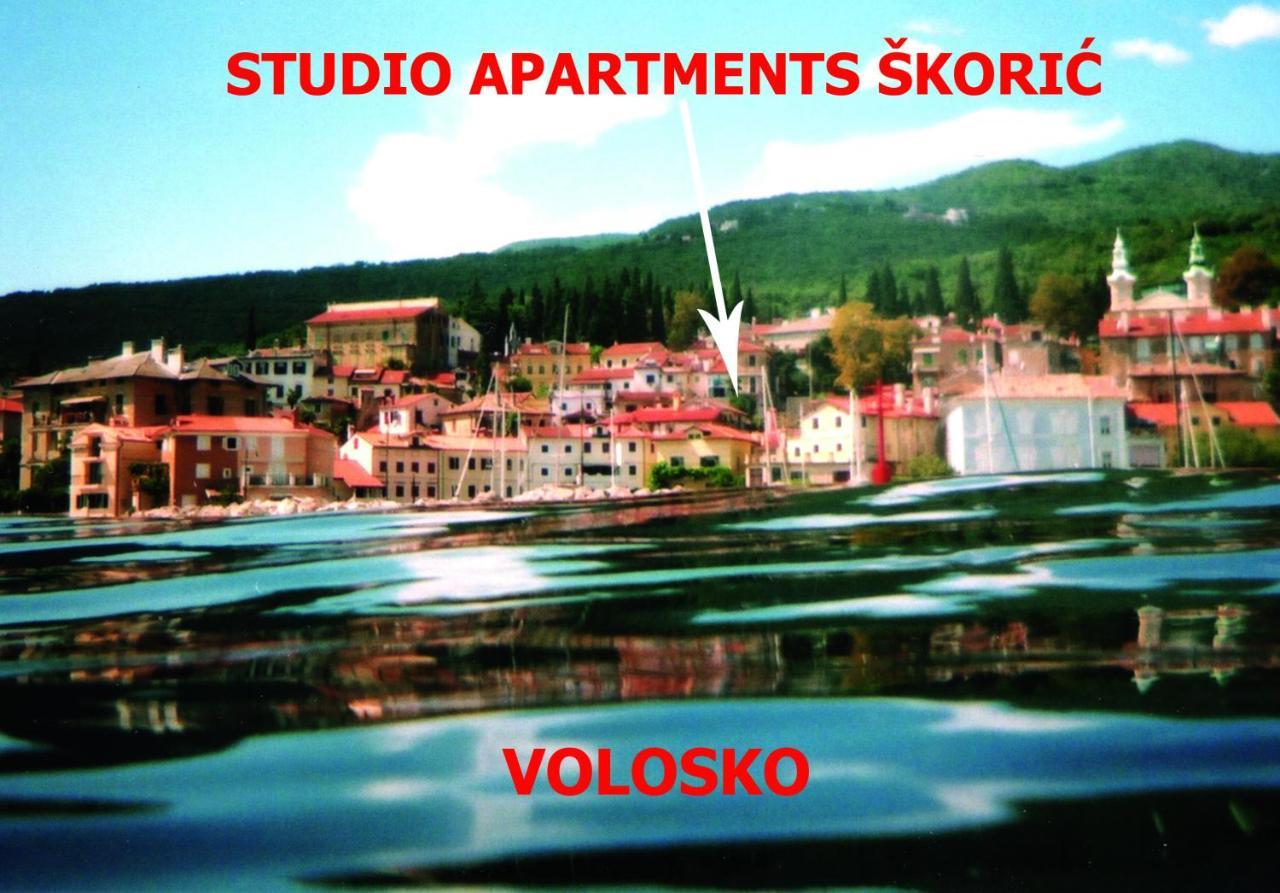 Studio Apartments Skoric Opatija Volosko Exterior foto