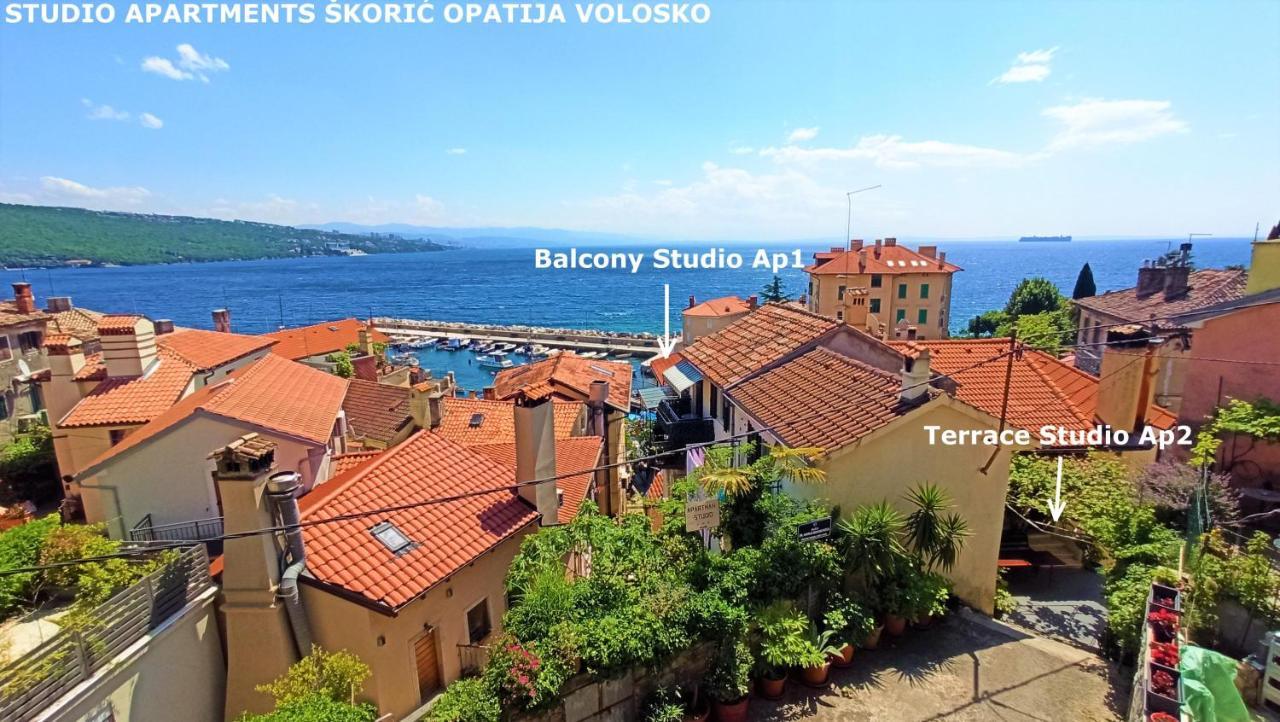 Studio Apartments Skoric Opatija Volosko Exterior foto