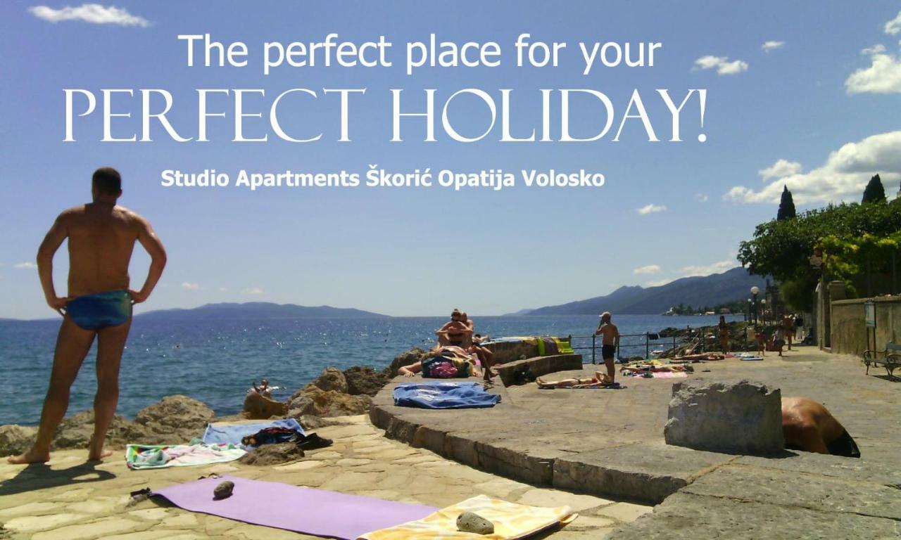 Studio Apartments Skoric Opatija Volosko Exterior foto